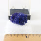 Blue Azurite Mineral Crystal Cluster W/ Case .75"