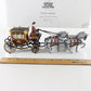 Dept 56 Heritage Village Royal Coach Porcelain Christmas Accessory 5578-6