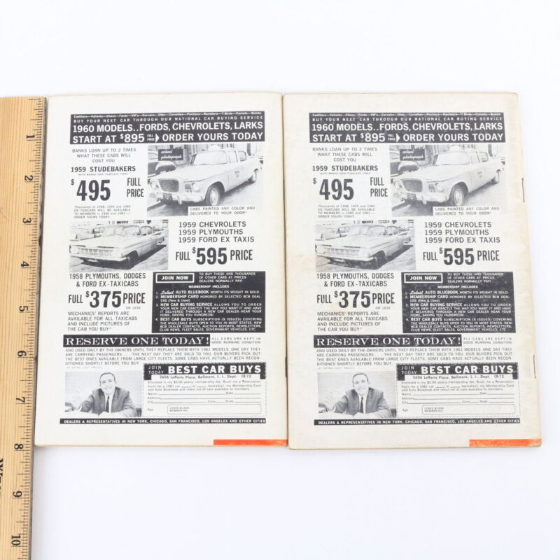 Lot Of 5 Custom Rodder November & December 1960 Vintage Car Magazines