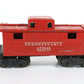 Pennsylvania PRR 477618 Red Metal Caboose Lionel O 2472 USA