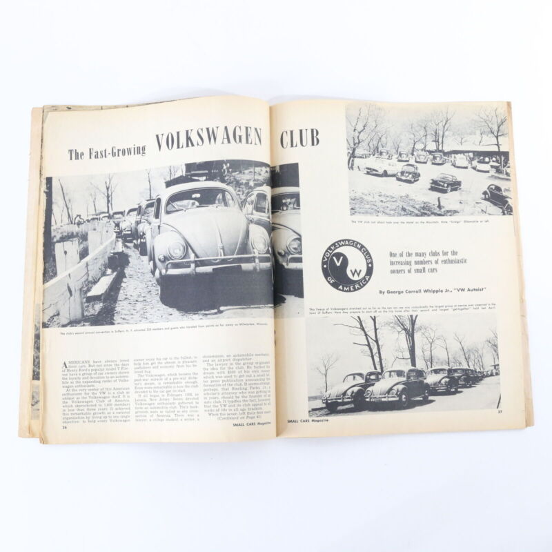 Small Cars Guide To Foreign Economy Cars March 1958 Vintage Magazine