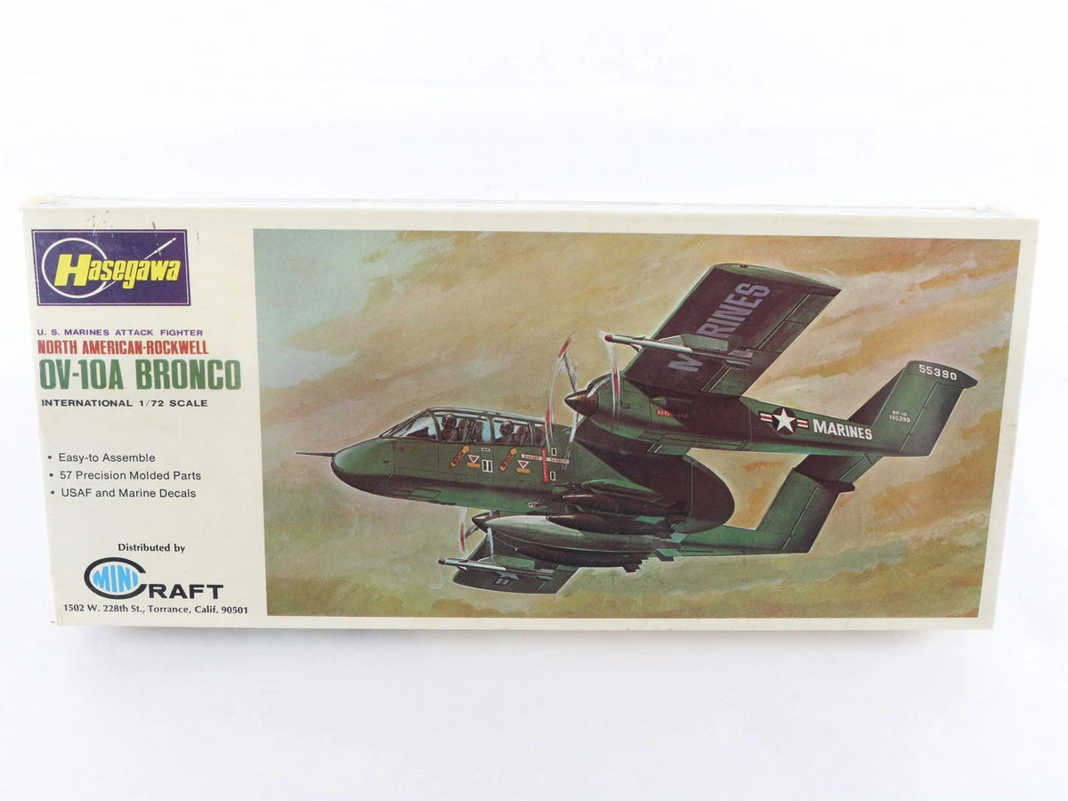 OV-10A Bronco USMC NAR Hasegawa 1:72 JS-022:130 Sealed Kit Attack Fighter