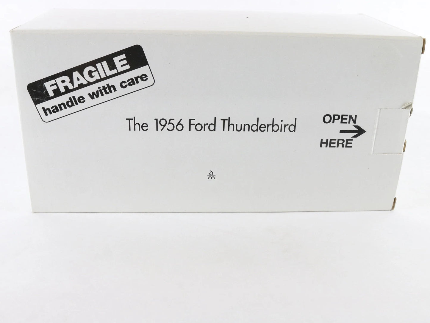 1956 Ford Thunderbird Convertible White Danbury Mint 1:24 Diecast Model