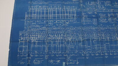 New York Central NYC Side Frame Dining Car Blueprint Z-39377 Jan 30 1929 69"