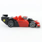 Tyco TCR F1 Champion #8 Diehard Black & Red Slotless HO Slot Car
