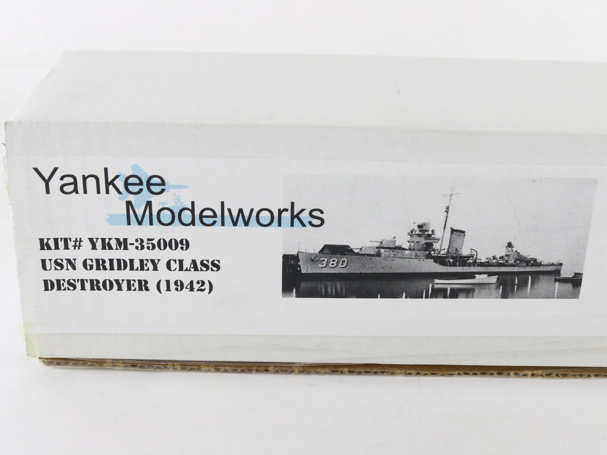 Destroyer 1942 USN Gridley Class Yankee Model Works 1:350 YKM-35009 Resin Kit
