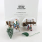 Dept 56 Heritage Village Set Of 2 Lumberjacks Porcelain Christmas Figures 56590