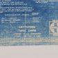 Santa Fe ATSF Tank Car Lettering Train Blueprint 18-c 992 Nov 6 1925 40.25"