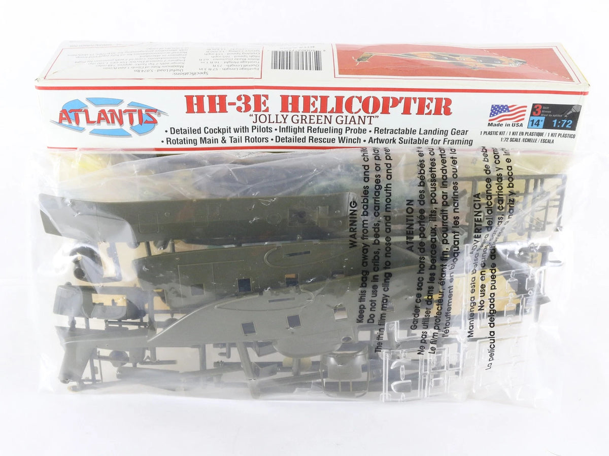 HH-3E Vietnam Helicopter Jolly Green Giant Sikorsky Atlantis 1:72 A505 Kit