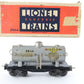 Gray Sunoco Gas Oils 2654 Single Dome Tank Car Lionel Postwar O W/ Box