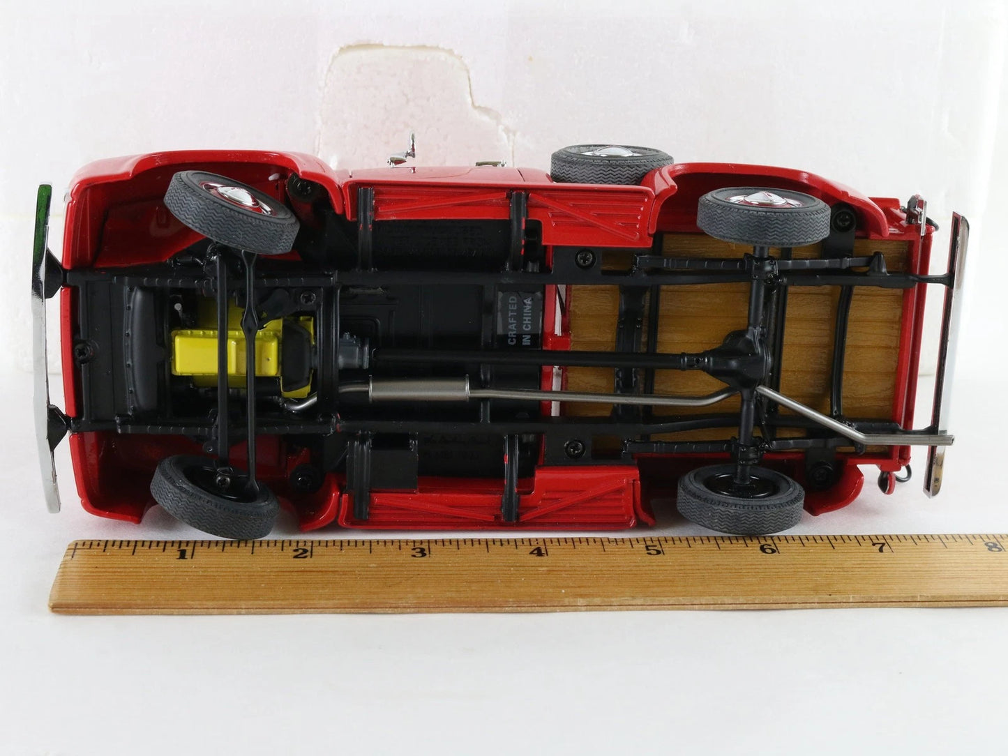 1956 Ford F-100 Pickup Truck Red Danbury Mint 1:24 Diecast Model Car