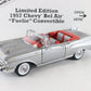 1957 Chevy Bel Air Fuelie Convertible Silver Danbury Mint 1:24 4936/5000 LIMITED