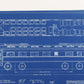 Milwaukee Electric Plan & Elevation Parlor Car Blueprint High 1100 ca. 1924 11"