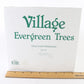 Dept 56 Village Evergreen Trees Set Of 3 Porcelain Accessories 52051
