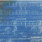 Milwaukee Electric Plan & Elevation Gm TR TRS 124-163 Trolley Blueprint 1949 11"