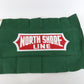 North Shore Line NSL Green & Red Fabric Train Flag 2' By 3' USA