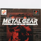Metal Gear Solid Trading Card Checklist Liquid Snake Konami Playstation