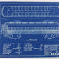 Milwaukee Electric Plan & Elevation Northern Coaches 1102 Blueprint 1929 11"