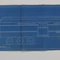 Chicago & North Western C&NW Lettering Train Blueprint J-19226c Jan 22 1930 48"