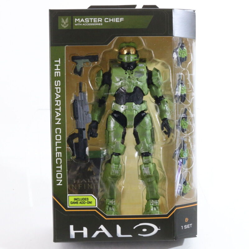 Master Chief W/ Accessories Spartan Halo Infinite Jazwares Wct Xbox 343 Series 1