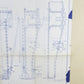 Pennsylvania PRR X31 X32 X33 Draft Gear Bolster 99992C 34.25��� Blueprint ca. 1932