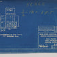 New York Central NYC End Frame & Details Dining Cars Blueprint 1929 70.5"