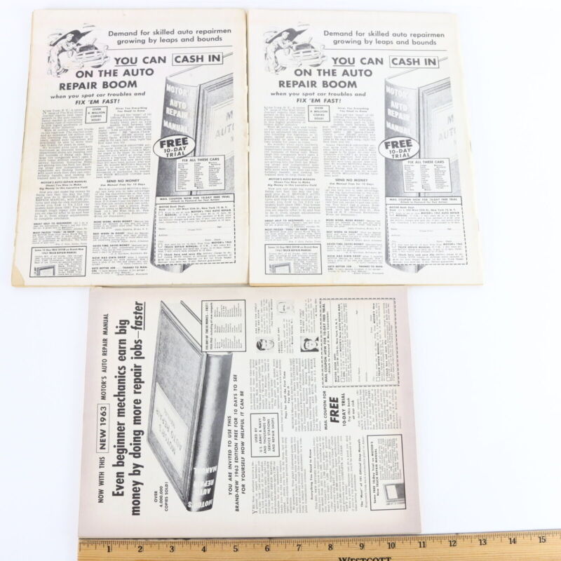 Lot Of 5 Custom Rodder July September November 1963 Vintage Car Magazines