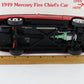 1949 Mercury Fire Chiefs Car Red Danbury Mint 1:24 Diecast Model