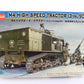 M4 High Speed Artillery Tractor Hobbyboss 1:35 82407 Painted Military Kit