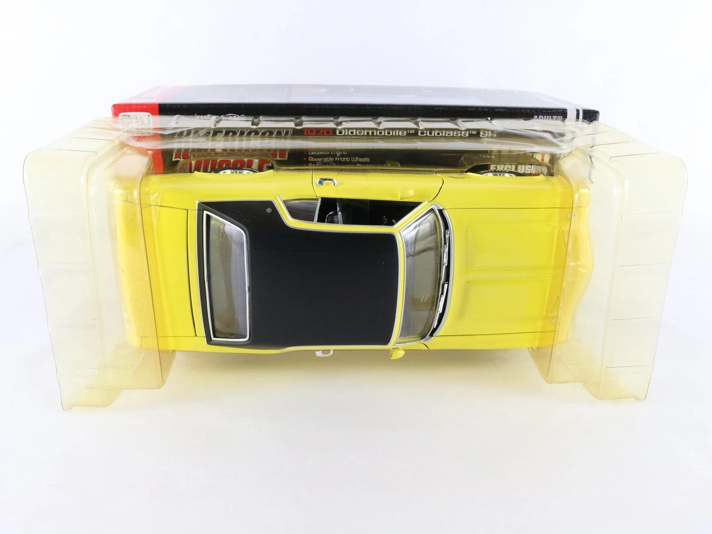 1970 Oldsmobile Cutlass SX Yellow 1201 Exclusive Auto World Am ERTL 1:18 4203