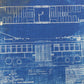 Milwaukee Electric Plan & Elevation 700 Type Car Trolley Blueprint 1922 11"