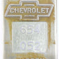 Chevrolet 654 052 Warren 1.5��� Metal Vintage Work Badge Number