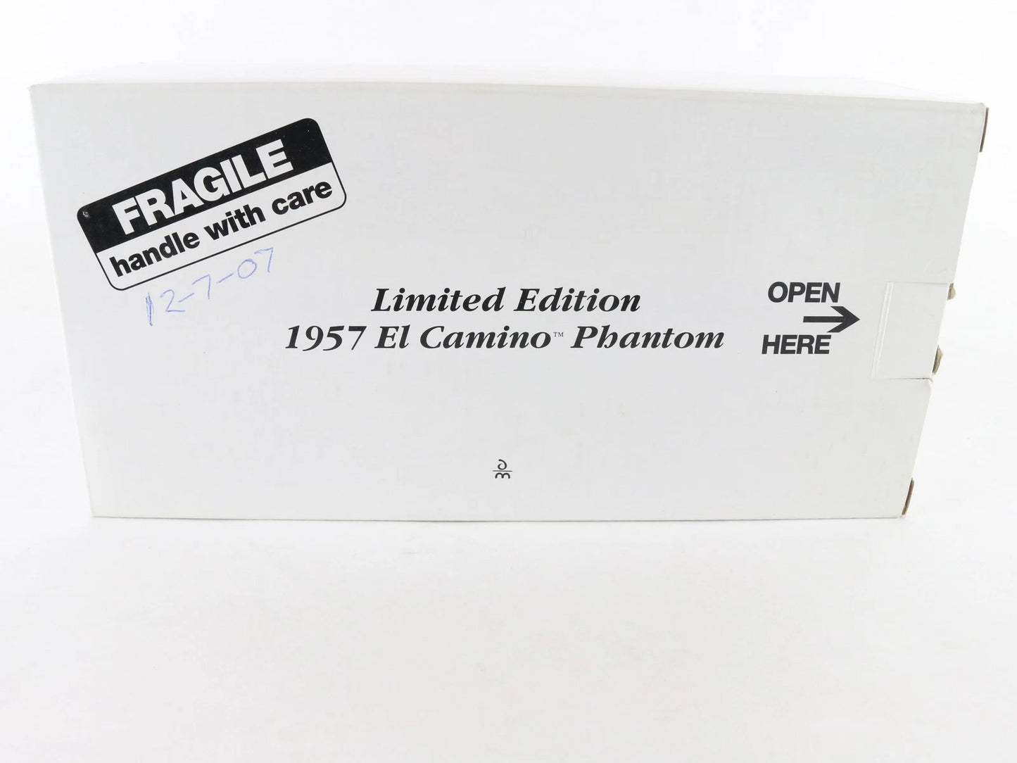 1957 Chevy El Camino Phantom Black White Danbury Mint 1:24 Diecast Model 1666