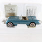 1954 Chevy Corvette Limited Blue Convertible Danbury Mint 1:24 Model #3384