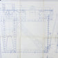 Pennsylvania PRR X31 X32 X33 Draft Gear Bolster 99992C 34.25��� Blueprint ca. 1932