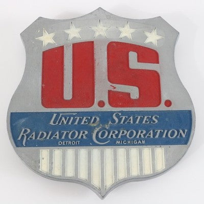 Vintage United states Radiator Corporation Detroit USA 802-s2 5.25” Ratrod