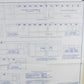 Pennsylvania Railroad 1940s Passenger Car Lettering Numbering Blueprint 34.5���