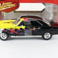 1966 '66 Chevy Nova SS Black Musclecars R27 Johnny Lightning 1:24 Diecast 51105
