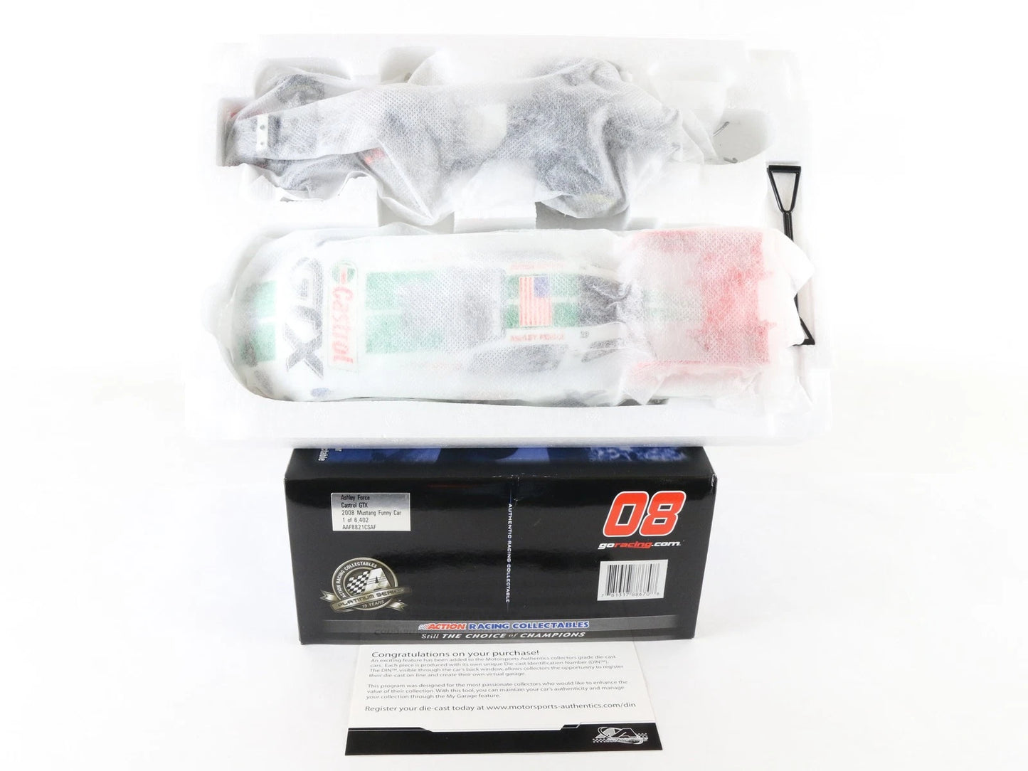 2008 Mustang Funny Car Ashley Force Castrol Action 1:24 1 Of 6402 AAF8821CSAF