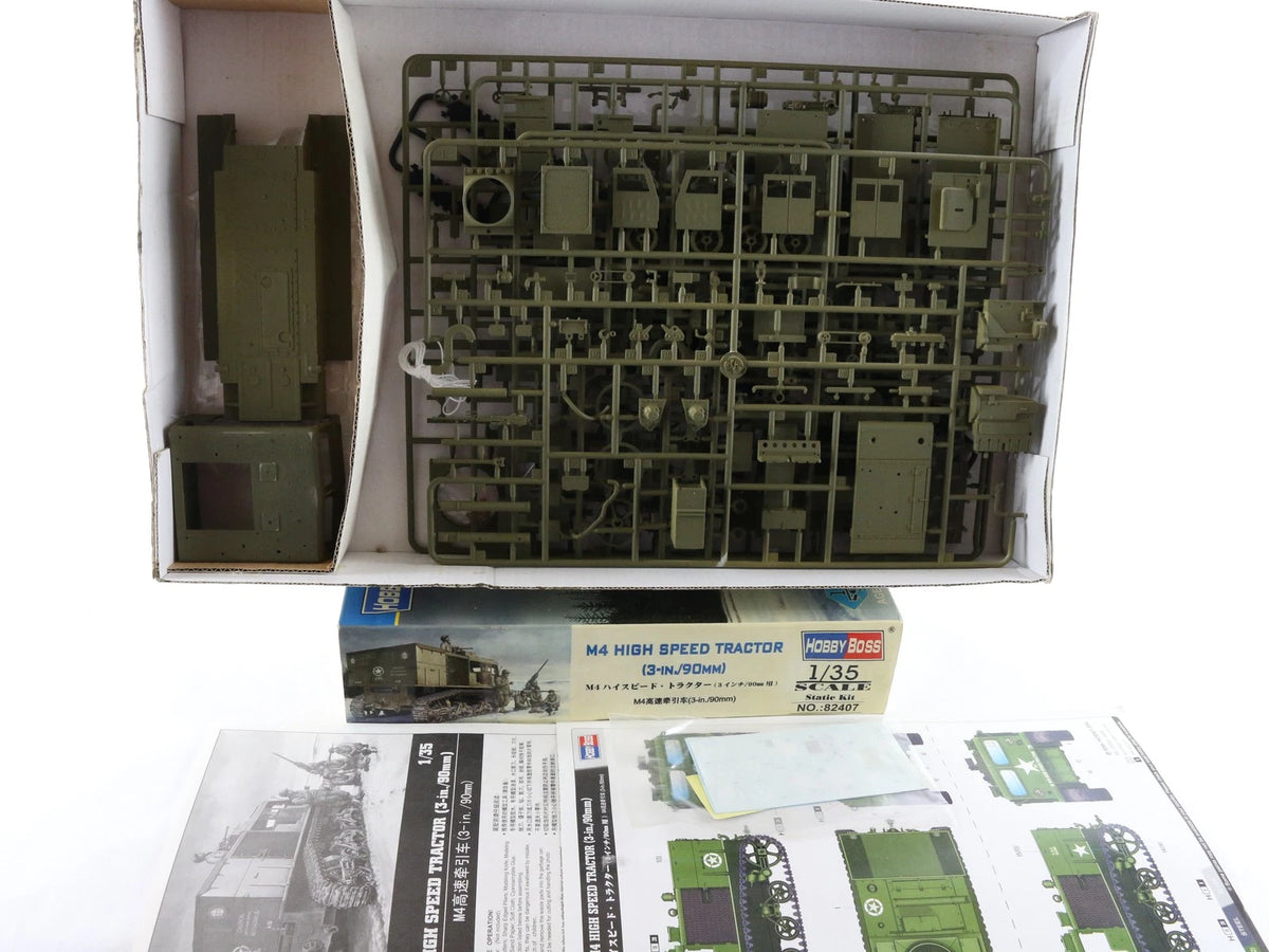 M4 High Speed Artillery Tractor Hobbyboss 1:35 82407 Painted Military Kit