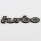  Audi 5000 4000 TURBO Plastic Automobile Emblem Badge Trunk Lid 5.25"