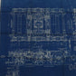 Santa Fe Tender Truck Motive Power Train Blueprint 51-a 272 May 21 1936 41.5"