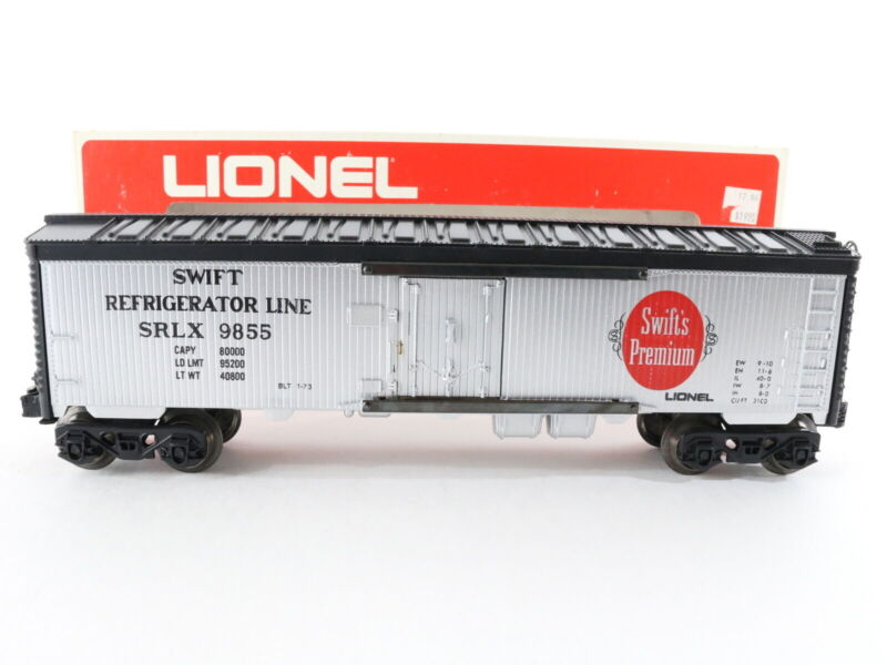 Swift Premium Refrigerator SRLX 9855 Single Door Reefer Car Lionel O 6-9855