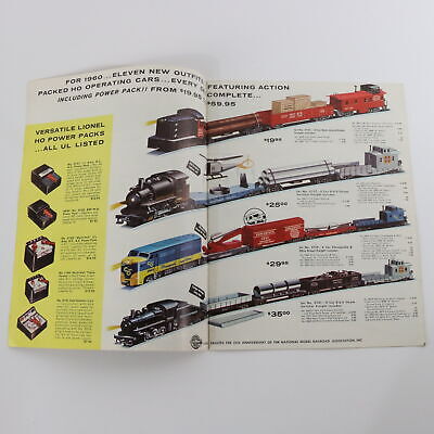 Vintage 1960 Lionel HO Model Railroading Catalog