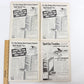 LOT OF 4 SPEED MECHANICS OCTOBER & DECEMBER 1962 VINTAGE CAR MAGAZINES