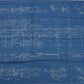 New York Central NYC Brake Arrangement 74' 4 3/4 Dining Cars Blueprint 1928 90"