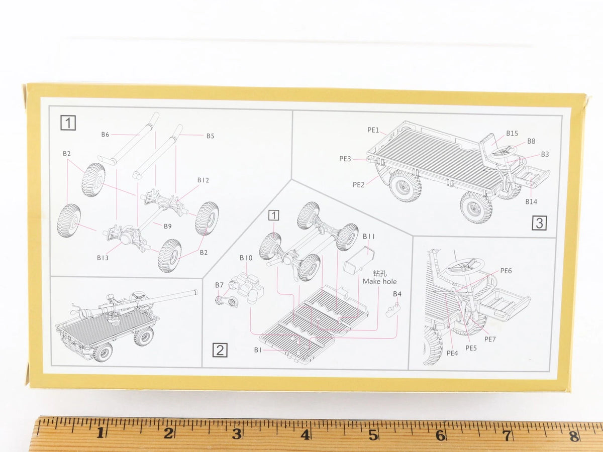 M274 & M40 Recoilless Rifle Willys Overland S-Model 1:72 PS720075 Kit