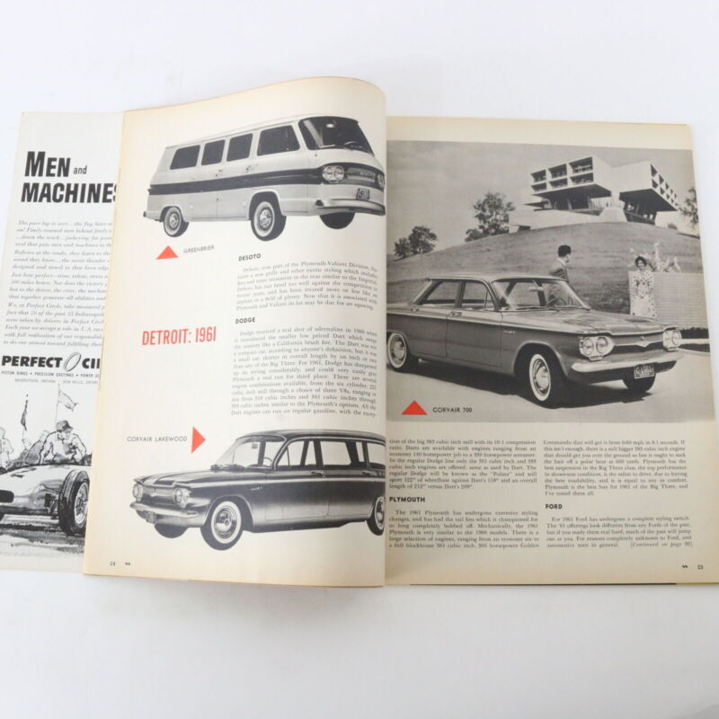 Trues Automobile Yearbook #9 Vintage Car Magazine 50c 1960