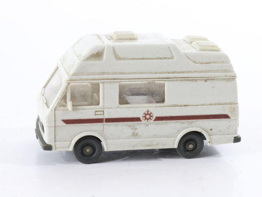 Volkswagen Lt Camper Van White & Brown Vintage Wiking 1:87 HO Berlin