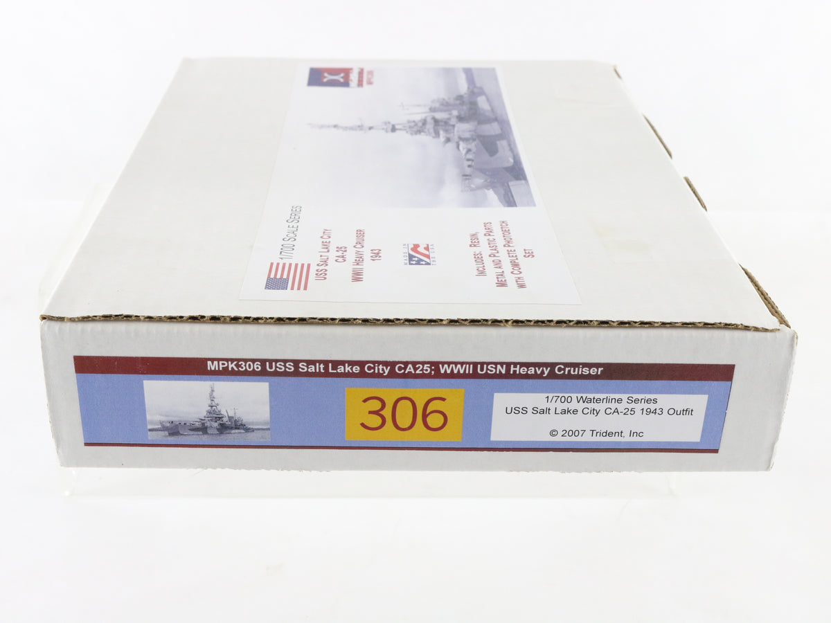 USS Salt Lake City CA-25 1943 WW2 Heavy Cruiser Midship 1:700 MPK306 Resin Kit